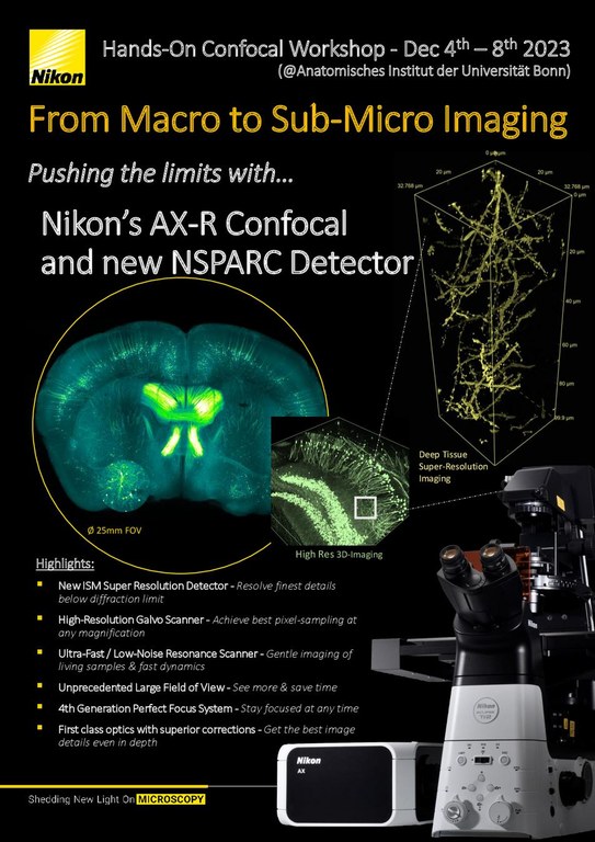 Nikon AX-NSPARC Workshop
